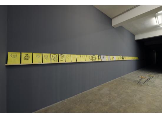 drawings at sfeir-semler gallery in beirut