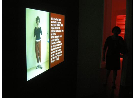 As if I don't fit there at the Van Abbe Museum in 2008, Eindhoven, NL